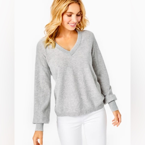 NWT Lilly Pulitzer Jasmina Cashmere Sweater - Picture 2 of 5